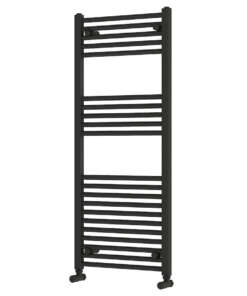K-ENERGY ΑΡΤΕΜΙΣ Πετσετοκρεμάστρα μπάνιου 1175x400 580 kcal/h Μαύρη