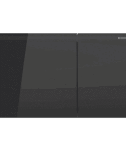 GEBERIT ΜΗΧΑΝΙΚΗ ΠΛΑΚΕΤΑ SIGMA 70 SQUARE ΓΥΑΛΙΝΗ ΜΑΥΡΗ 115.622.SJ.1 14.5 x 25.0