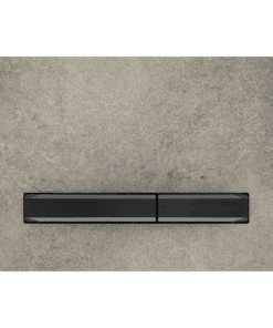 GEBERIT ΜΗΧΑΝΙΚΗ ΠΛΑΚΕΤΑ SIGMA 50 SQUARE ΕΦΕ ΤΣΙΜΕΝΤΟΥ ΜΕ ΜΠΟΥΤΟΝ ΜΑΥΡΟ 115.671.JV.2 16.4 x 24.6