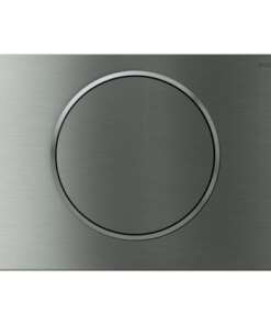 GEBERIT ΜΗΧΑΝΙΚΗ ΠΛΑΚΕΤΑ SIGMA 10 ROUND INOX ΜΕ ΔΑΚΤΥΛΙΟ ΓΥΑΛΙΣΤΕΡΟ 115.758.SN.5 16.4 x 24.6