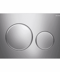 GEBERIT ΜΗΧΑΝΙΚΗ ΠΛΑΚΕΤΑ SIGMA 20 ROUND ΧΡΩΜΕ ΓΥΑΛΙΣΤΕΡΗ ΜΕ ΔΑΚΤΥΛΙΟ ΧΡΩΜΕ ΜΑΤ 115.882.KH.1 16.4 x 24.6
