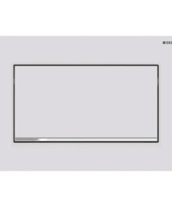 GEBERIT ΜΗΧΑΝΙΚΗ ΠΛΑΚΕΤΑ SIGMA 10 SQUARE ΛΕΥΚΗ ΜΑΤ ΜΕ ΡΙΓΑ ΧΡΩΜΕ ΓΥΑΛΙΣΤΕΡΗ 115.893.JT.1 16.4 x 24.6