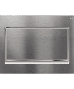 GEBERIT ΜΗΧΑΝΙΚΗ ΠΛΑΚΕΤΑ SIGMA 10 SQUARE ΑΝΟΞΕΙΔΩΤΗ ΜΑΤ ΜΕ ΡΙΓΑ ΧΡΩΜΕ ΓΥΑΛΙΣΤΕΡΗ 115.893.KX.1 16.4 x 24.6