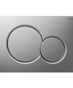 GEBERIT ΜΗΧΑΝΙΚΗ ΠΛΑΚΕΤΑ SIGMA 01 ROUND ΧΡΩΜΕ ΜΑΤ 115.770.JQ.5 16.4 x 24.6