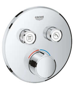 GROHE ΑΝΑΜΕΙΚΤΙΚΗ ΕΝΤΟΙΧΙΖΟΜΕΝΗ ΜΠΑΤΑΡΙΑ 2 ΕΞΟΔΩΝ SMART CONTROL 29145000 ΧΡΩΜΕ