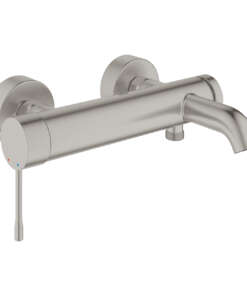 GROHE ΜΠΑΤΑΡΙΑ ΛΟΥΤΡΟΥ (ΜΟΝΟ ΣΩΜΑ) ESSENCE 25250DC1 SUPER STEEL