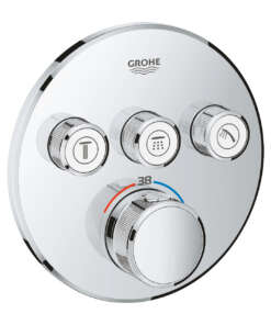 GROHE ΘΕΡΜΟΣΤΑΤΙΚΗ ΕΝΤΟΙΧΙΖΟΜΕΝΗ ΜΠΑΤΑΡΙΑ 3 ΕΞΟΔΩΝ SMART CONTROL 29121000 ΧΡΩΜΕ