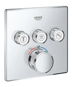 GROHE ΘΕΡΜΟΣΤΑΤΙΚΗ ΕΝΤΟΙΧΙΖΟΜΕΝΗ ΜΠΑΤΑΡΙΑ 3 ΕΞΟΔΩΝ SMART CONTROL 29126000 ΧΡΩΜΕ
