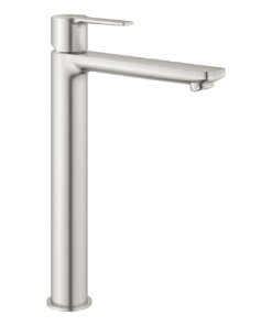 GROHE ΜΠΑΤΑΡΙΑ ΝΙΠΤΗΡΑ LINEARE 23405DC1 SUPERSTEEL