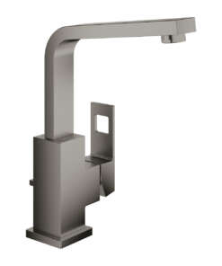 GROHE ΜΠΑΤΑΡΙΑ ΝΙΠΤΗΡΑ EUROCUBE 23135AL0 BRUSHED HARD GRAPHITE
