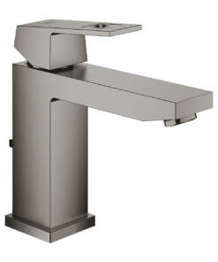 GROHE ΜΠΑΤΑΡΙΑ ΝΙΠΤΗΡΑ EUROCUBE 23445AL0 BRUSHED HARD GRAPHITE