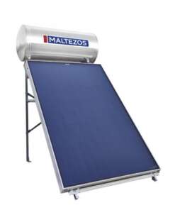 ΜΑΛΤΕΖΟΣ ΗΛΙΑΚΟΣ ΘΕΡΜΟΣΙΦΩΝΑΣ 200Lt/2,6m2 SAC (130x200) INOX ΔΙΠΛΗΣ ΕΝΕΡΓΕΙΑΣ