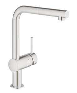 GROHE ΜΠΑΤΑΡΙΑ ΝΕΡΟΧΥΤΗ ΜΕ ΣΠΙΡΑΛ ΝΤΟΥΖ MINTA 32168DC0 SUPERSTEEL