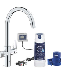 GROHE ΜΠΑΤΑΡΙΑ ΝΕΡΟΧΥΤΗ GROHE BLUE PURE BAUCURVE ΜΕ ΦΙΛΤΡΟ ΝΕΡΟΥ 30581000 ΧΡΩΜΕ