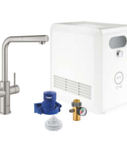 GROHE ΜΠΑΤΑΡΙΑ ΝΕΡΟΧΥΤΗ GROHE BLUE PROFESSIONAL ΜΕ ΦΙΛΤΡΟ ΝΕΡΟΥ 31326DC2 SUPERSTEEL