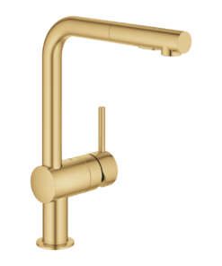 GROHE ΜΠΑΤΑΡΙΑ ΝΕΡΟΧΥΤΗ MINTA ΜΕ ΝΤΟΥΣ 2 ΡΟΩΝ 30274GN0 BRUSHED COOL SUNRISE