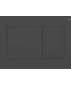 GEBERIT ΠΛΑΚΕΤΑ ΕΝΕΡΓΟΠΟΙΗΣΗΣ SIGMA 40 SQUARE ΑΝΟΞΕΙΔΩΤΗ ΜΑΥΡΗ ΜΑΤ 115.629.14.1 15.2 x 24.6