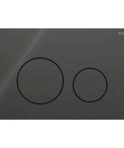 GEBERIT ΠΛΑΚΕΤΑ ΕΝΕΡΓΟΠΟΙΗΣΗΣ SIGMA 40 ROUND ΓΥΑΛΙ ΜΑΥΡΟ 115.628.SJ.1 15.2 x 24.6