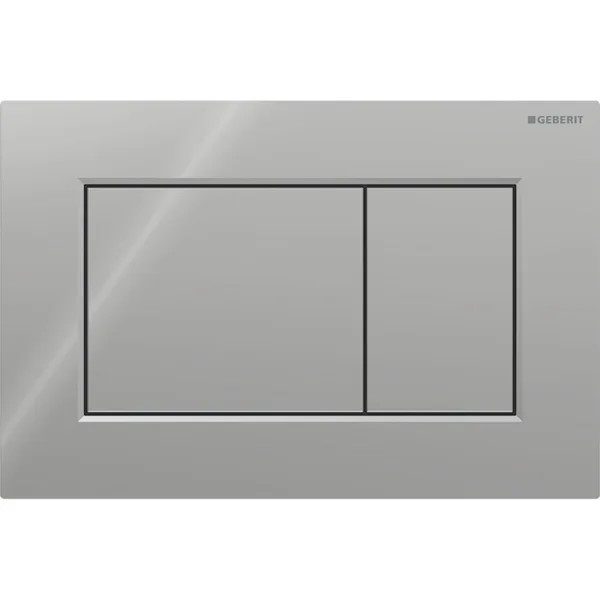 GEBERIT ΠΛΑΚΕΤΑ ΕΝΕΡΓΟΠΟΙΗΣΗΣ SIGMA 01 SQUARE 115.660.21.1 ΧΡΩΜΕ ΓΥΑΛΙΣΤΕΡΟ 16.4 x 24.6
