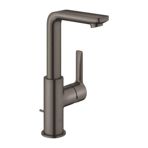GROHE ΜΠΑΤΑΡΙΑ ΝΙΠΤΗΡΑ ΨΗΛΗ LINEARE 23296AL1 BRUSHED HARD GRAPHITE