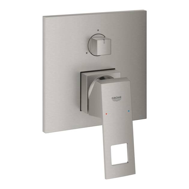 GROHE ΜΠΑΤΑΡΙΑ EUROCUBE 3 ΕΞΟΔΩΝ 24094DC0 SUPERSTEEL