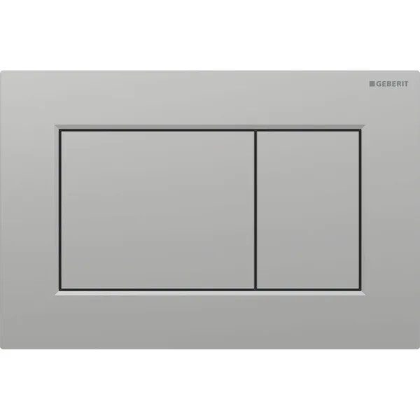 GEBERIT ΠΛΑΚΕΤΑ ΕΝΕΡΓΟΠΟΙΗΣΗΣ SIGMA 01 SQUARE 115.660.JQ.1 ΧΡΩΜΕ ΜΑΤ (Εύκολο καθάρισμα) 16.4 x 24.6