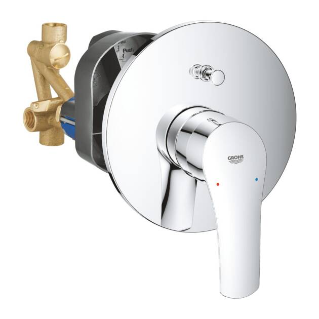 GROHE ΜΠΑΤΑΡΙΑ ΛΟΥΤΡΟΥ 2 ΕΞΟΔΩΝ (ΕΣΩΤ.+ΕΞΩΤ. ΜΕΡΟΣ) EUROSMART 33305003 ΧΡΩΜΕ