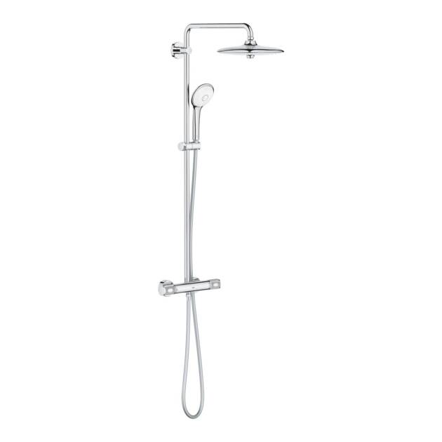 GROHE ΣΥΣΤΗΜΑ ΝΤΟΥΖ EUPHORIA SYSTEM 260 ΜΕ ΘΕΡΜΟΣΤΑΤΙΚΗ ΜΠΑΤΑΡΙΑ 27296003 ΧΡΩΜΕ