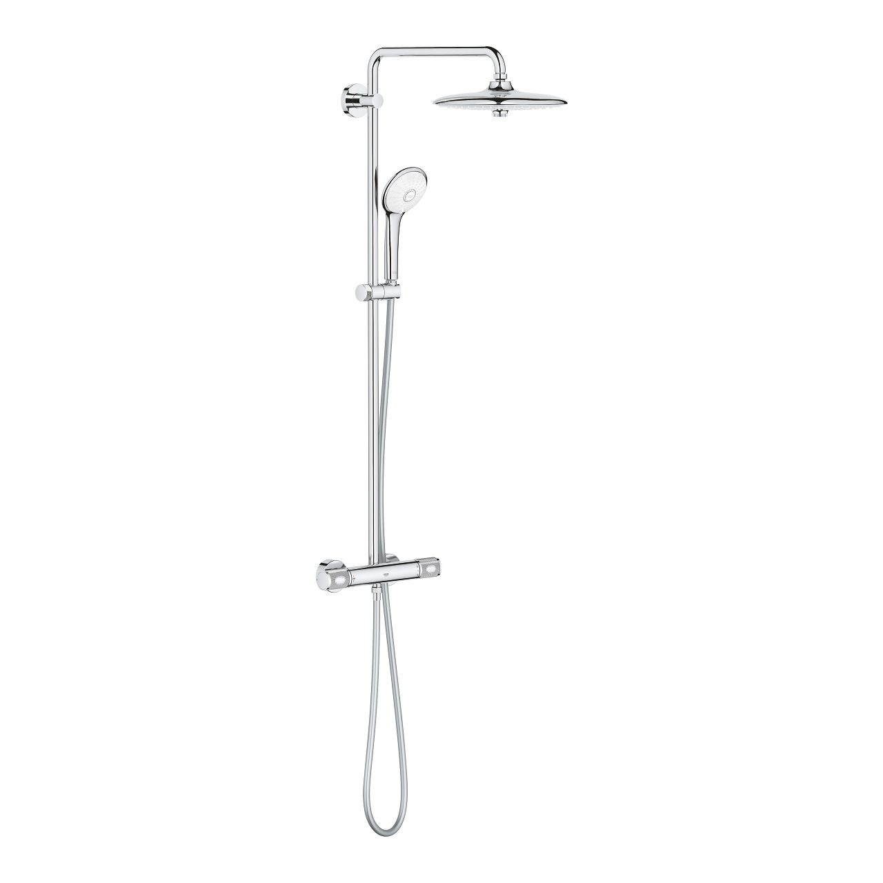 GROHE ΣΥΣΤΗΜΑ ΝΤΟΥΖ EUPHORIA SYSTEM 260 ΜΕ ΘΕΡΜΟΣΤΑΤΙΚΗ ΜΠΑΤΑΡΙΑ 27296003 ΧΡΩΜΕ