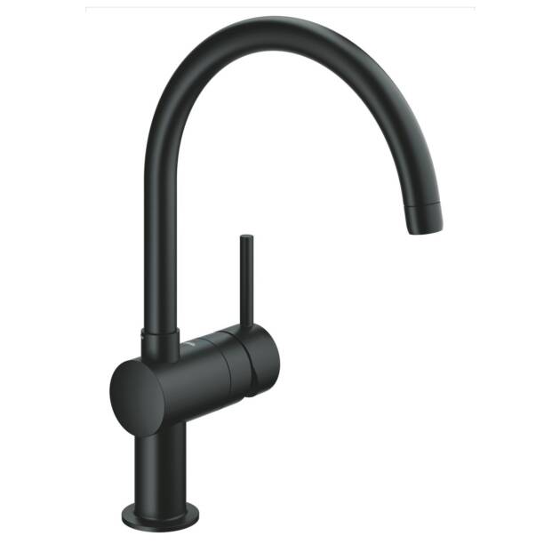 GROHE ΜΠΑΤΑΡΙΑ ΝΕΡΟΧΥΤΗ MINTA 32917KS0 VELVET BLACK