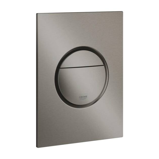 GROHE ΠΛΑΚΕΤΑ ΕΝΕΡΓΟΠΟΙΗΣΗΣ NOVA COSMOPOLITAN S BRUSHED HARD GRAPHITE 37601AL0