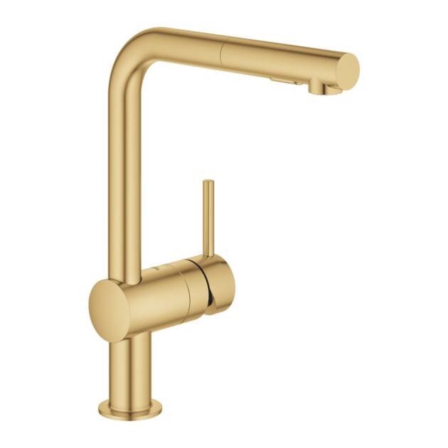 GROHE ΜΠΑΤΑΡΙΑ ΝΕΡΟΧΥΤΗ MINTA ΜΕ ΝΤΟΥΣ 2 ΡΟΩΝ 30274GN0 BRUSHED COOL SUNRISE