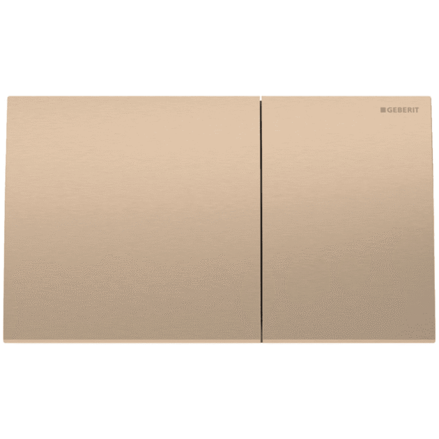GEBERIT ΜΗΧΑΝΙΚΗ ΠΛΑΚΕΤΑ SIGMA 70 SQUARE ΑΝΟΞΕΙΔΩΤΗ RED GOLD 115.622.QB.1 14.5 x 25.0