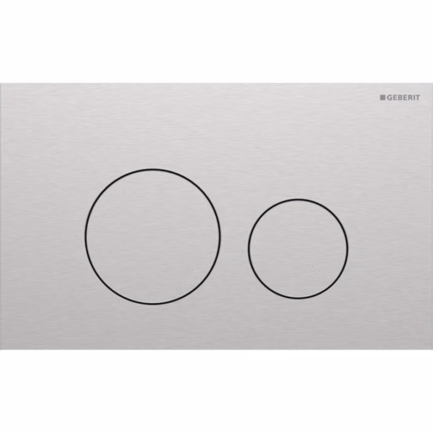 GEBERIT ΠΛΑΚΕΤΑ ΕΝΕΡΓΟΠΟΙΗΣΗΣ SIGMA 40 ROUND ΑΝΟΞΕΙΔΩΤΗ ΧΡΩΜΕ 115.628.FW.1 15.2 x 24.6