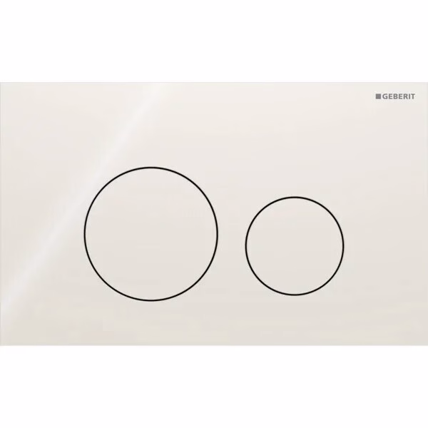 GEBERIT ΠΛΑΚΕΤΑ ΕΝΕΡΓΟΠΟΙΗΣΗΣ SIGMA 40 ROUND ΓΥΑΛΙ SAND GREY 115.628.JL.1 15.2 x 24.6