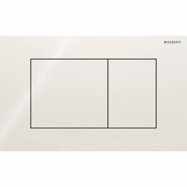 GEBERIT ΠΛΑΚΕΤΑ ΕΝΕΡΓΟΠΟΙΗΣΗΣ SIGMA 40 SQUARE ΓΥΑΛΙΝΗ SAND GREY 115.629.JL.1 15.2 x 24.6