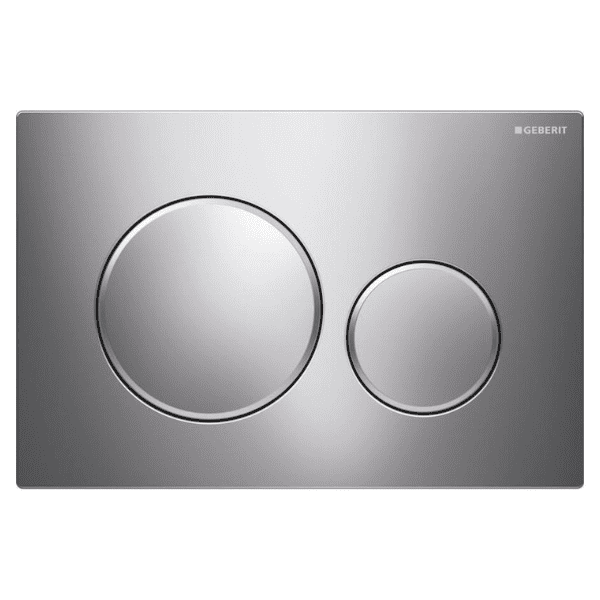 GEBERIT ΜΗΧΑΝΙΚΗ ΠΛΑΚΕΤΑ SIGMA 20 ROUND ΧΡΩΜΕ ΓΥΑΛΙΣΤΕΡΗ ΜΕ ΔΑΚΤΥΛΙΟ ΧΡΩΜΕ ΜΑΤ 115.882.KH.1 16.4 x 24.6
