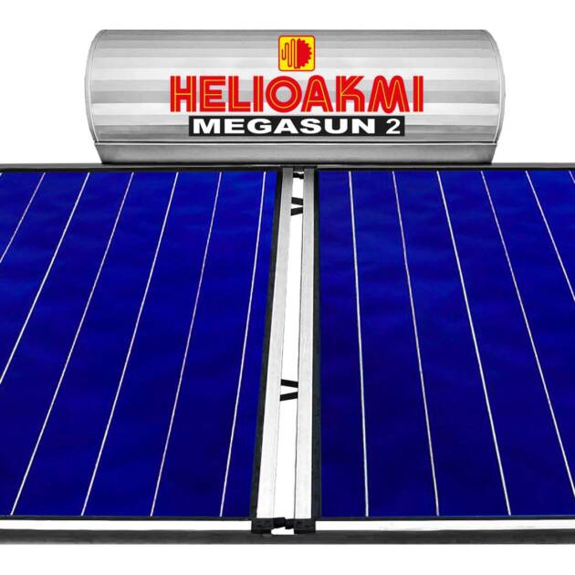 HELIOAKMI MEGASUN 2 ΗΛΙΑΚΟΣ ΘΕΡΜΟΣΙΦΩΝΑΣ 160Lt/3m2 ΤΡΙΠΛΗΣ ΕΝΕΡΓΕΙΑΣ