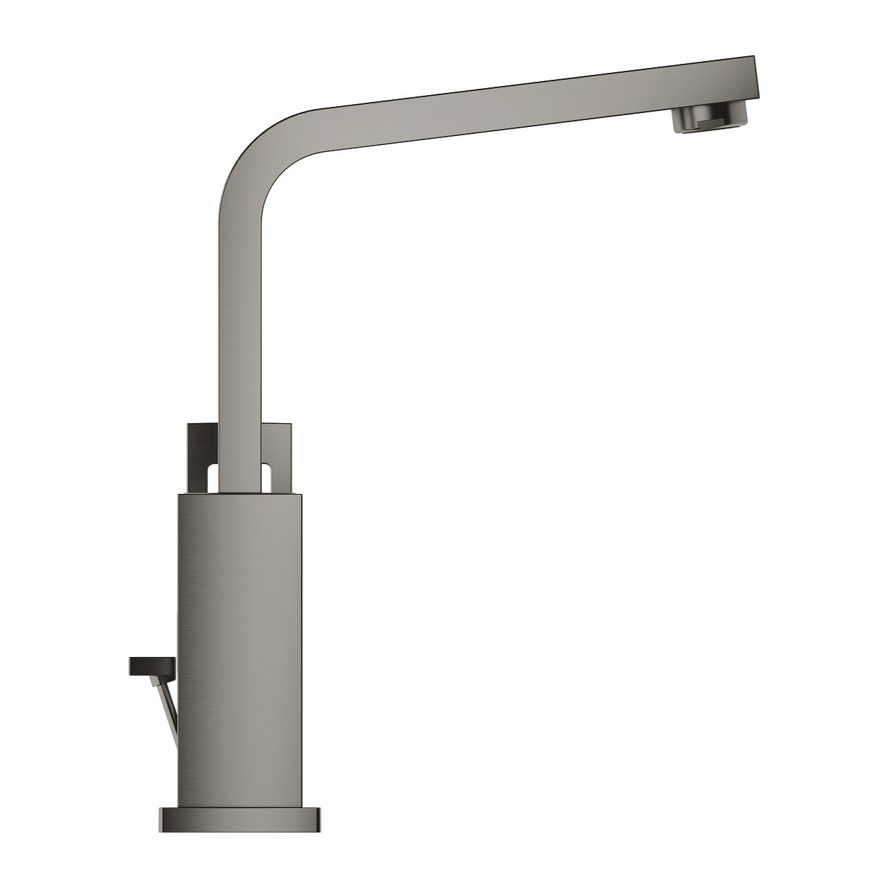 GROHE ΜΠΑΤΑΡΙΑ ΝΙΠΤΗΡΑ EUROCUBE 23135AL0 BRUSHED HARD GRAPHITE - Image 2