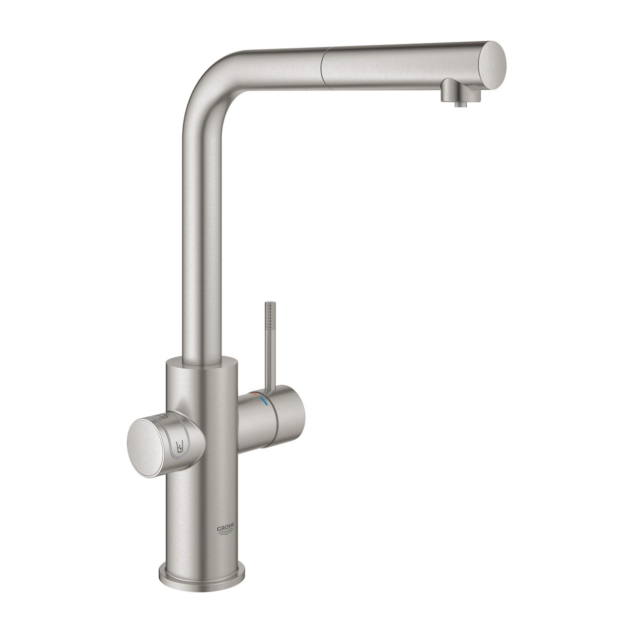GROHE ΜΠΑΤΑΡΙΑ ΝΕΡΟΧΥΤΗ GROHE BLUE HOME ΜΕ ΦΙΛΤΡΟ ΝΕΡΟΥ 31539DC0 SUPERSTEEL - Image 2