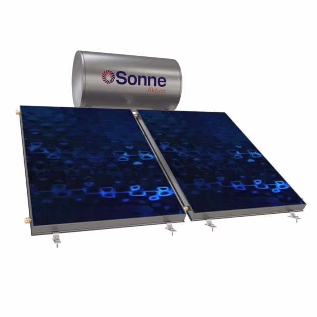 SONNE PHAETHON 200lt/3.40m2 Χαλκός τριπλής ενέργειας για αντλία θερμότητας