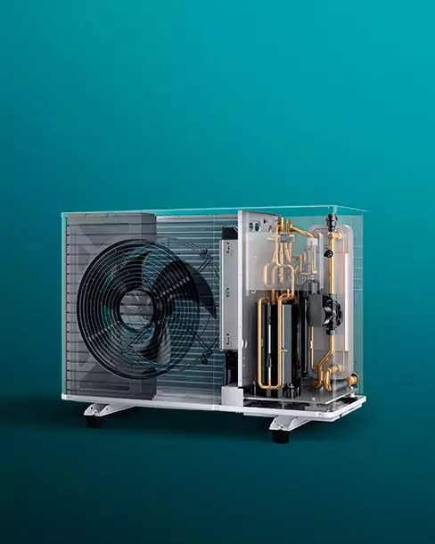 VAILLANT ΑΝΤΛΙΑ ΘΕΡΜΟΤΗΤΑΣ ΑΕΡΑ - ΝΕΡΟΥ VWL aroTHERM PLUS 85/6 Ονομαστική Θερμική Ισχύς (7ºC - 35ºC) 10.9kW - Image 3