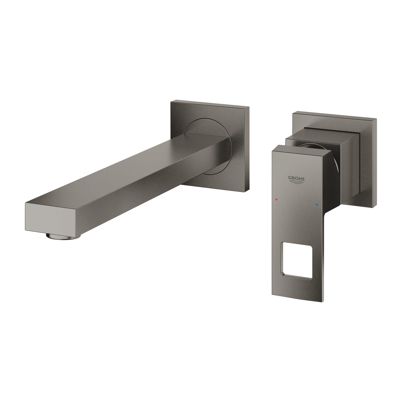 GROHE ΜΠΑΤΑΡΙΑ ΝΙΠΤΗΡΑ EUROCUBE 23447AL0 BRUSHED HARD GRAPHITE - Image 3