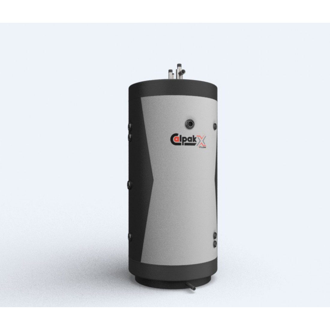 Calpak Boiler Λεβητοστασίου Flow Ultratank 1.5 DT1/500 500lt με έναν Εναλλάκτη για Αντλίες Θερμότητας