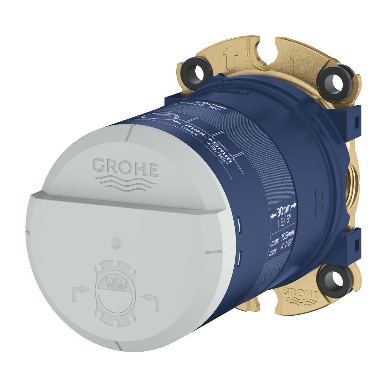 GROHE ΜΗΧΑΝΙΣΜΟΣ ΕΝΤΟΙΧΙΣΜΟΥ ΓΙΑ ΚΕΦΑΛΕΣ RAINSHOWER SMARTACTIVE 26483000 - Image 6
