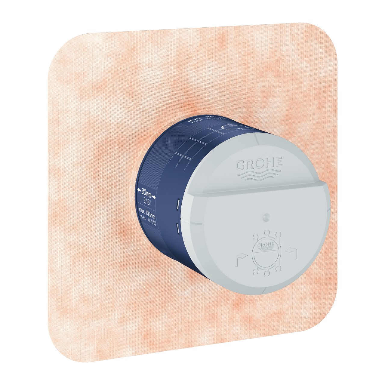 GROHE ΜΗΧΑΝΙΣΜΟΣ ΕΝΤΟΙΧΙΣΜΟΥ ΓΙΑ ΚΕΦΑΛΕΣ RAINSHOWER SMARTACTIVE 26483000 - Image 7