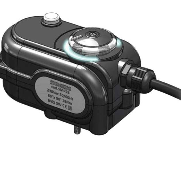 SIEMENS Ηλεκτροβάνα SMP 28 (230V) σετ με κορμό VBZ 2'' ΔΙΟΔΗ